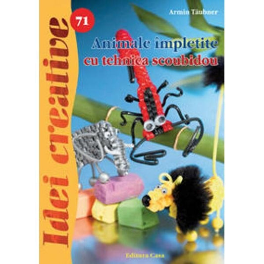 71. Animale împletite cu tehnica scoubidou