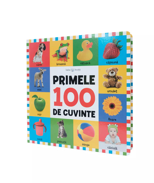 Bebe învață. Primele 100 de cuvinte (format mare)