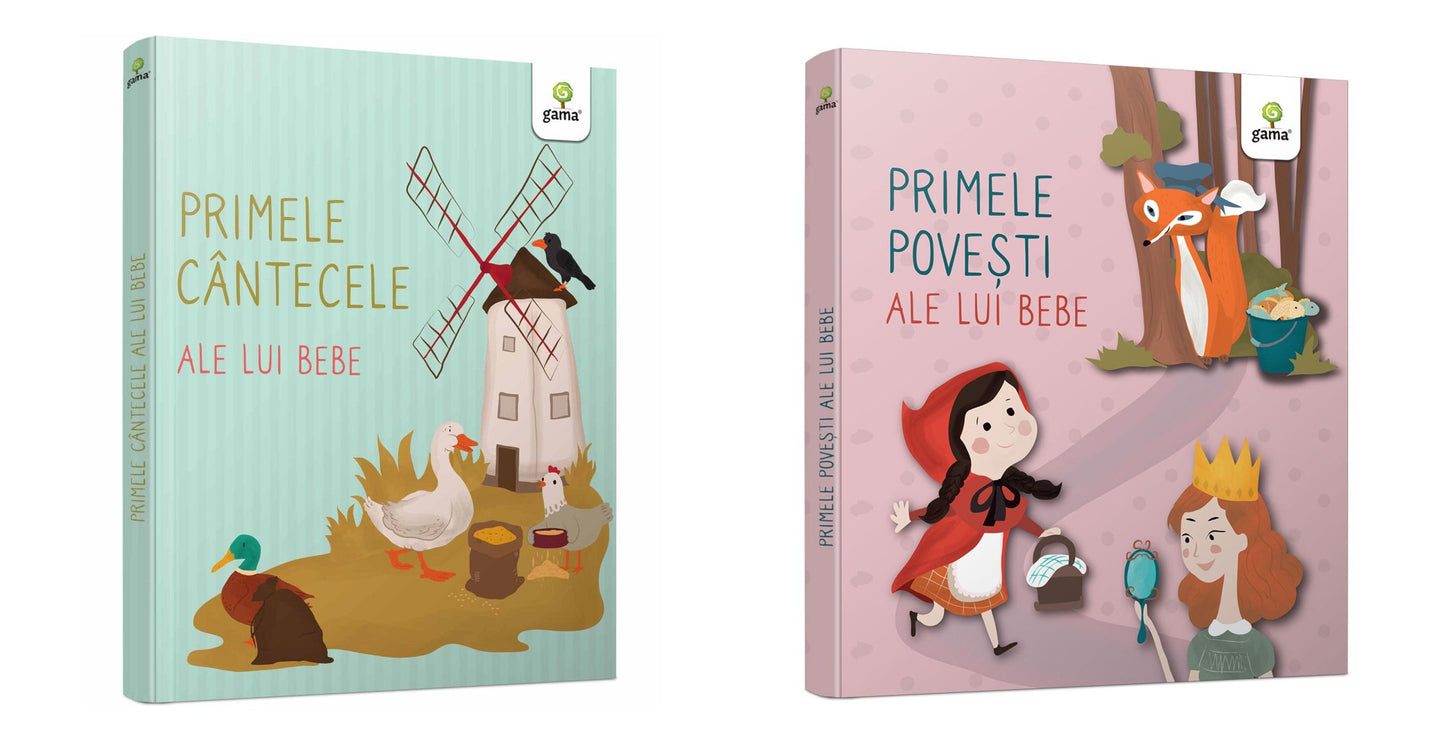 Primele cantecele ale lui bebe. Cartile lui bebe + Primele povești ale lui bebe