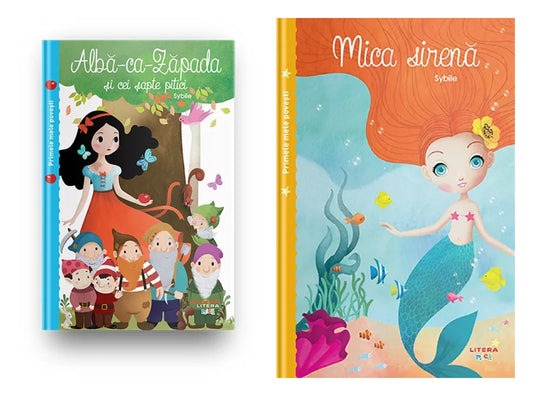 ALBA CA ZAPADA. Primele mele povesti. reeditare + MICA SIRENA. Primele mele povesti. reeditare