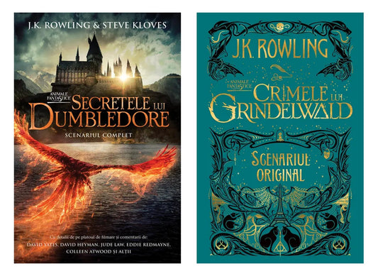 Secretele lui Dumbledore + Animale fantastice #2: Crimele lui Grindelwald (Scenariul original)