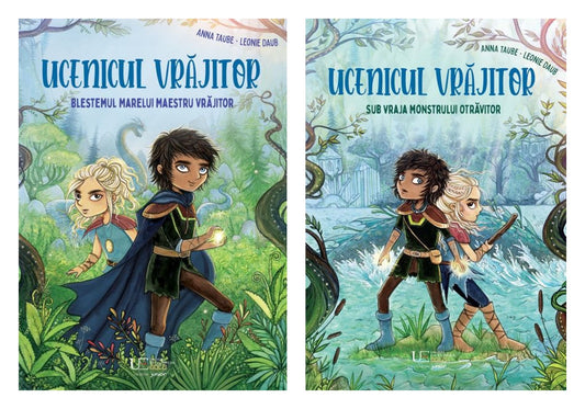 Ucenicul vrajitor. Blestemul Marelui Maestru Vrajitor + Ucenicul vrajitor. Sub vraja Monstrului otrăvitor