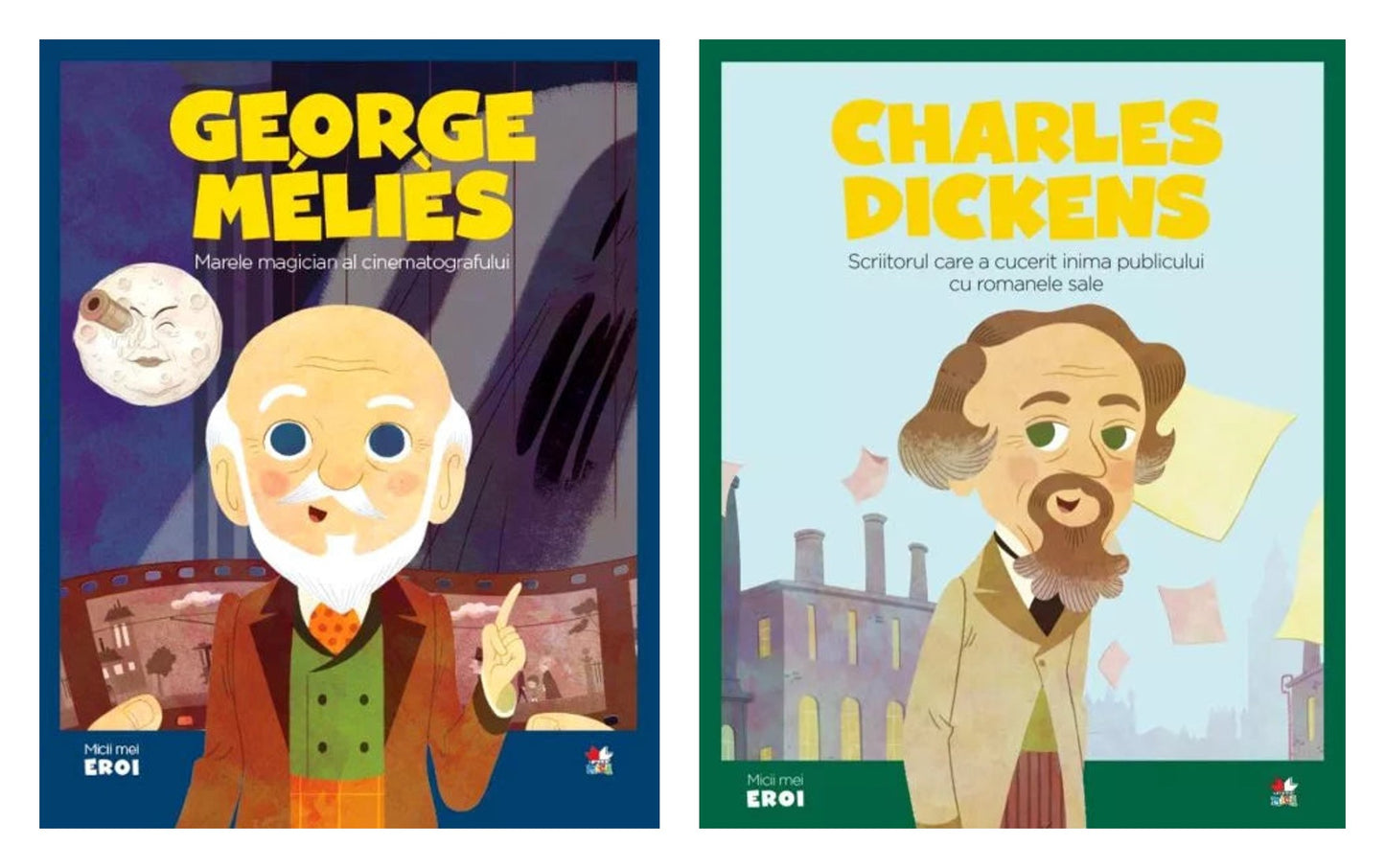 Micii eroi. Georges Melies + MICII EROI. Charles Dickens