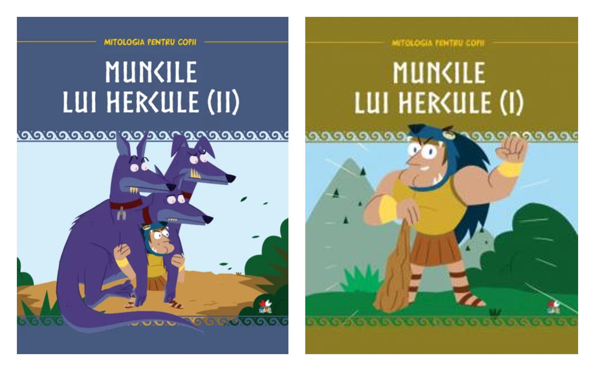 Mitologia. Muncile lui Hercule. vol 2 + Muncile lui Hercule (I) - Mitologia pentru copii