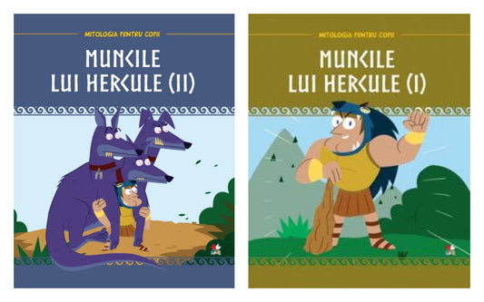 Mitologia. Muncile lui Hercule. vol 2 + Muncile lui Hercule (I) - Mitologia pentru copii