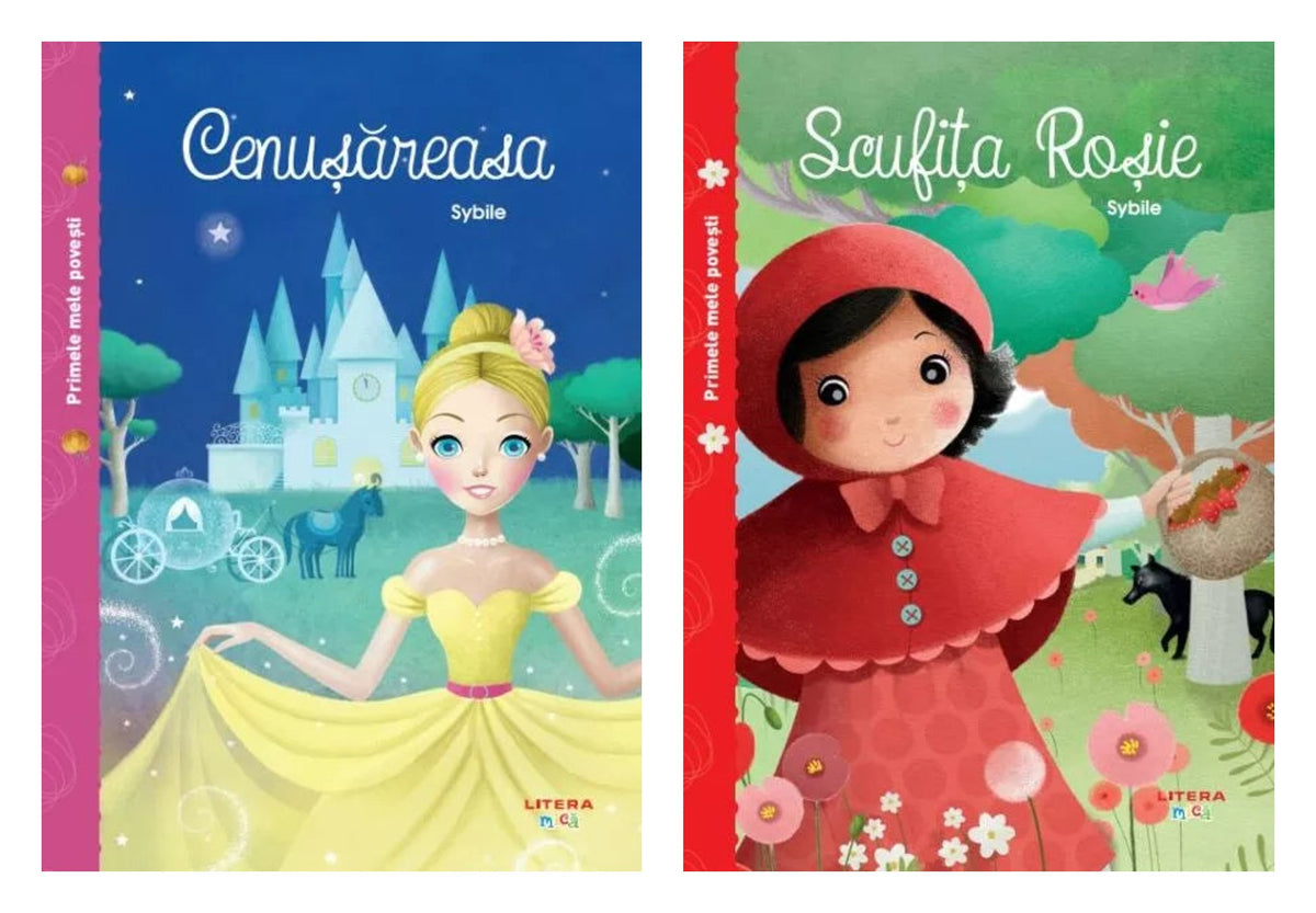 Primele mele povesti - Cenusareasa + PRIMELE MELE POVESTI. SCUFITA ROSIE