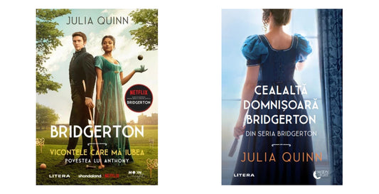 BRIDGERTON. VICONTELE CARE MA IUBEA. Povestea lui Anthony. Julia Quinn + CEALALTA DOMNISOARA BRIDGERTON. Julia Quinn. reeditare