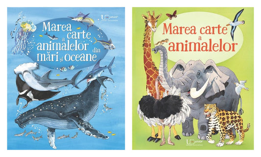 Marea carte a animalelor din mări și oceane + Marea carte a animalelor