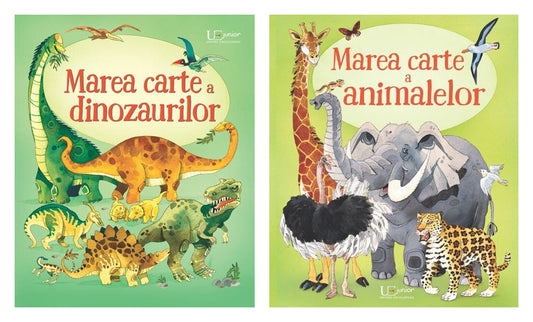 Marea carte a dinozaurilor + Marea carte a animalelor