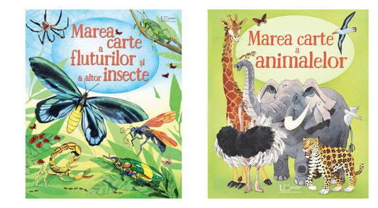 Marea carte a fluturilor si a altor insecte, Emily Bone + Marea carte a animalelor
