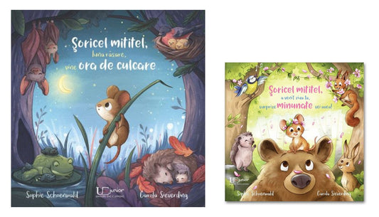 Soricel mititel, luna rasare, vine ora de culcare + Soricel mititel, a venit ziua ta, surprize minunate vei avea!
