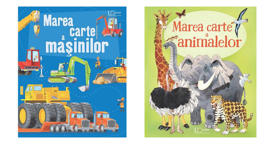 Marea carte a masinilor (Usborne) + Marea carte a animalelor