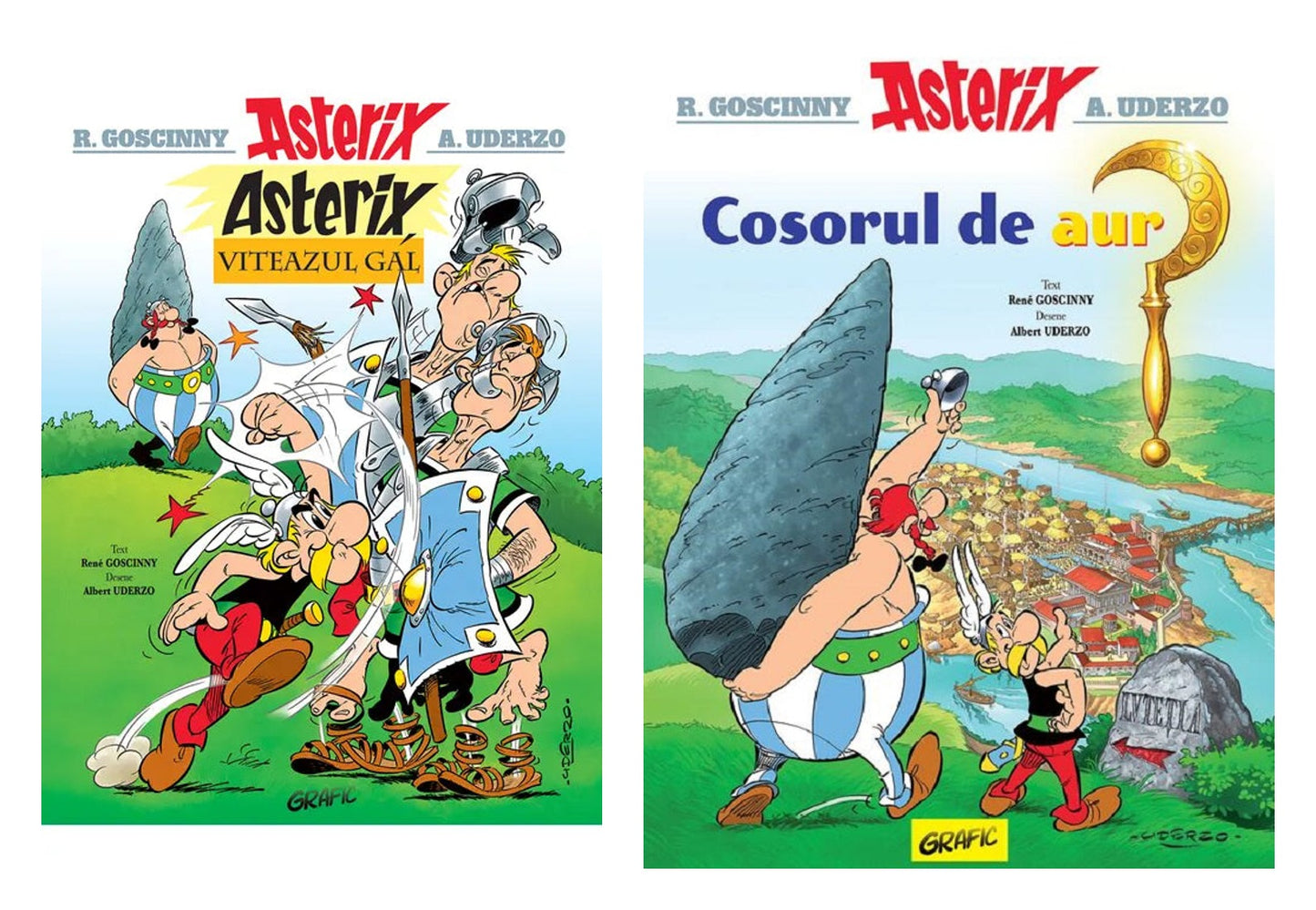 ASTERIX #01. Asterix, viteazul gal + Cosorul de aur
