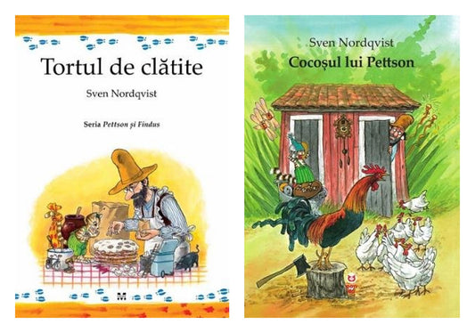 Tortul de clatite - Sven Nordqvist + Cocosul lui Pettson - Sven Nordqvist