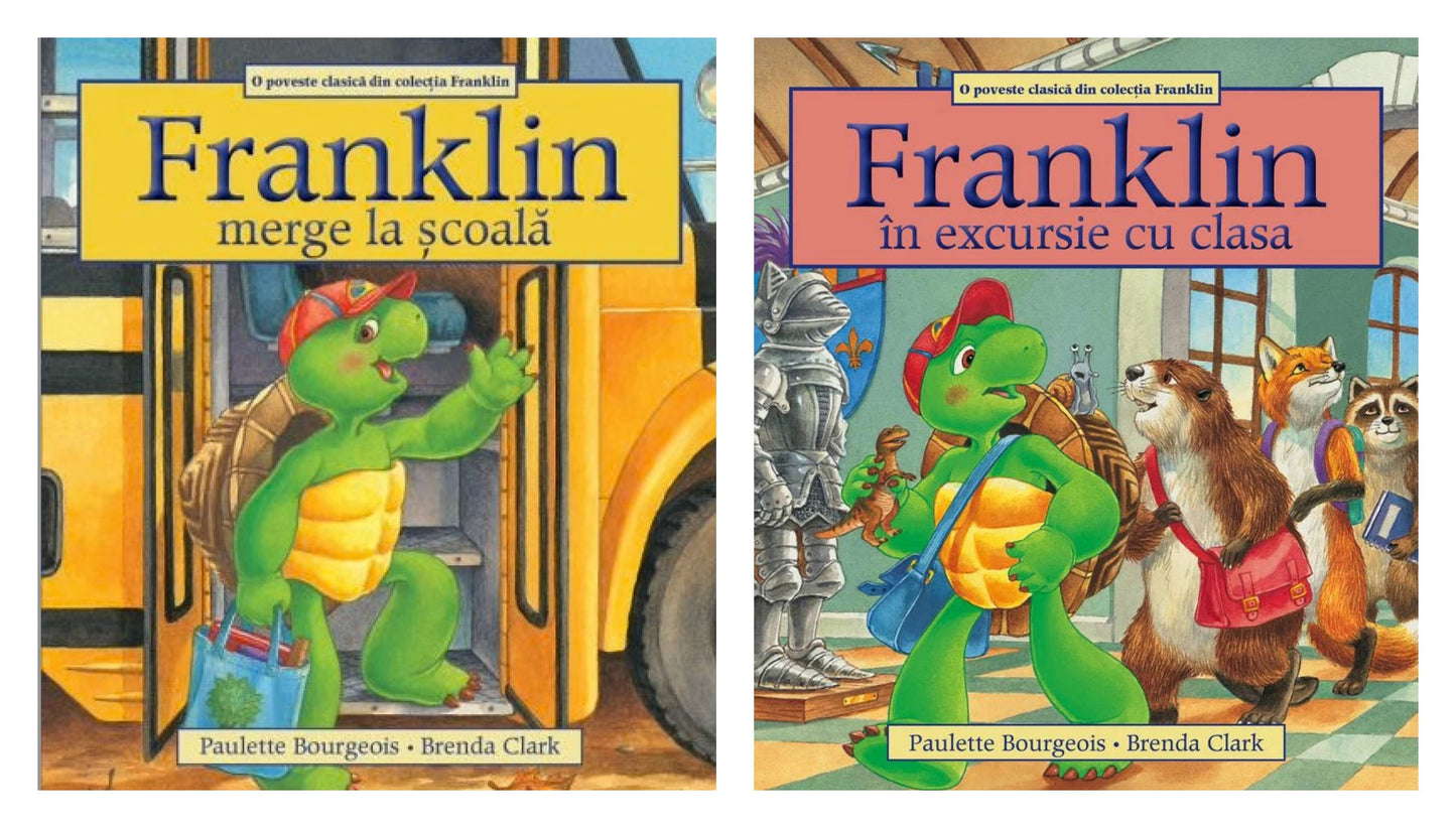 Franklin merge la scoala - Paulette Bourgeois, Brenda Clark + Franklin in excursie cu clasa