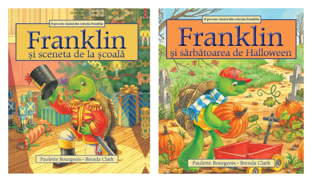 Franklin și sceneta de la școală + Franklin si sarbatoarea de Halloween