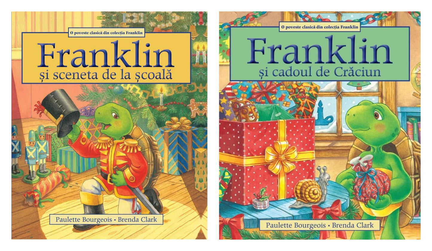Franklin și sceneta de la școală + Franklin și cadoul de Crăciun