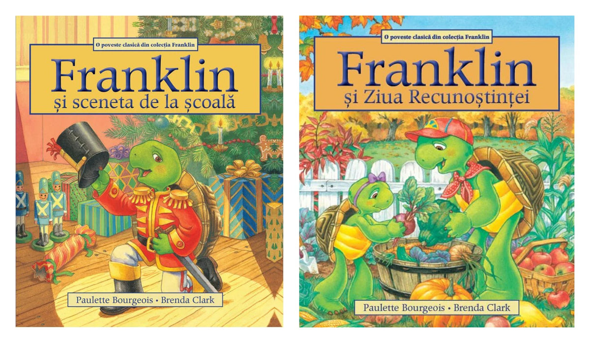 Franklin și sceneta de la școală + Franklin si Ziua Recunostintei