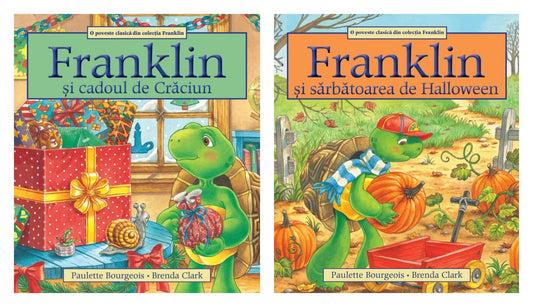 Franklin și cadoul de Crăciun + Franklin si sarbatoarea de Halloween