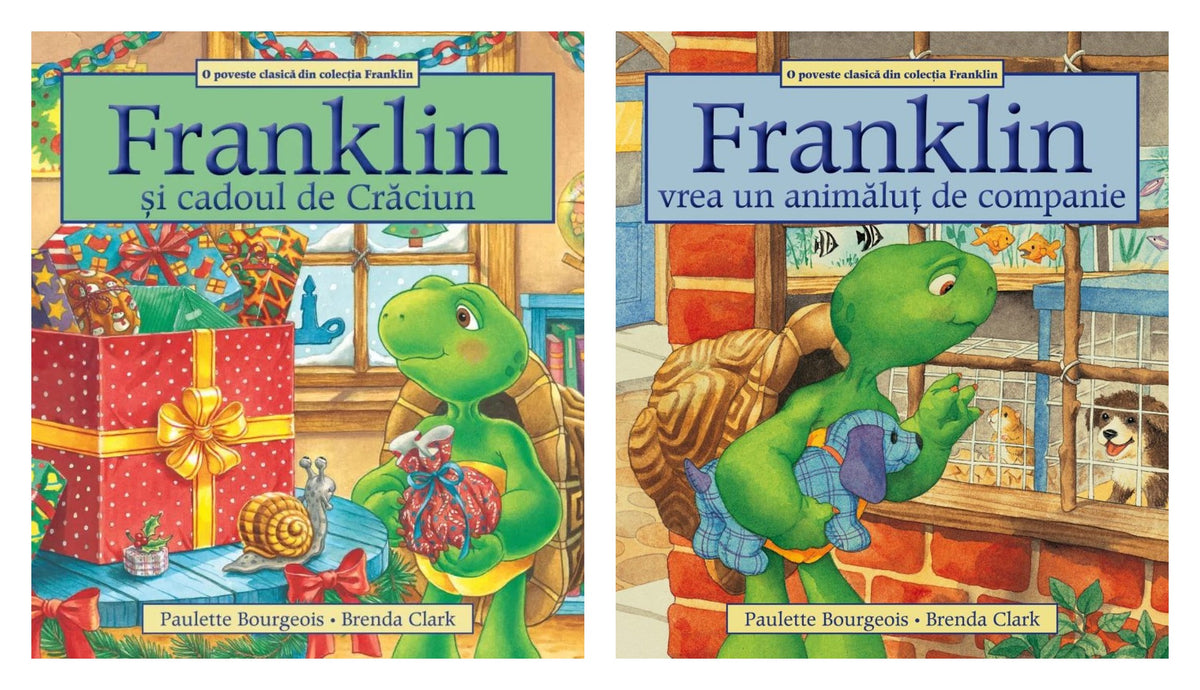 Franklin și cadoul de Crăciun + Franklin vrea un animăluț de companie