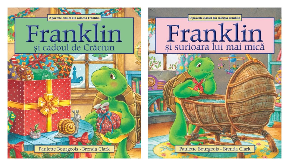 Franklin și cadoul de Crăciun + Franklin și surioara lui mai mică