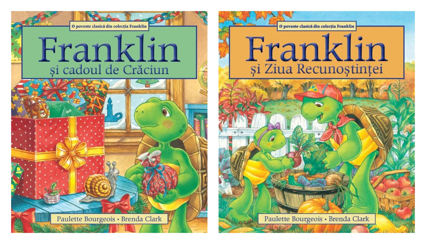 Franklin și cadoul de Crăciun + Franklin si Ziua Recunostintei