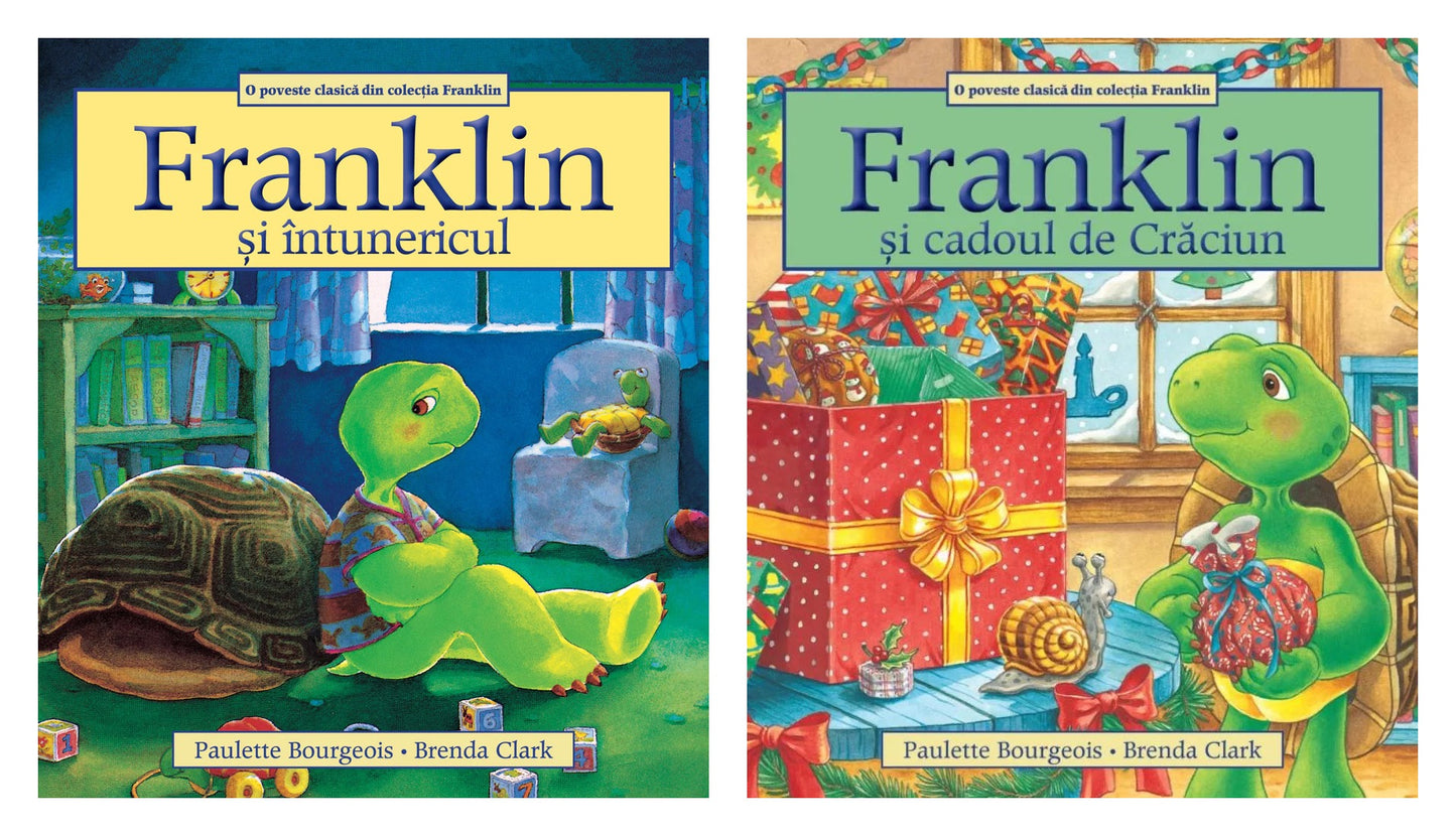 Franklin si intunericul + Franklin și cadoul de Crăciun