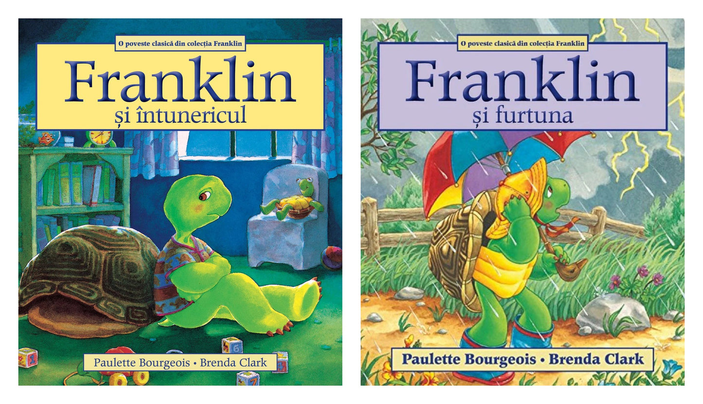 Franklin si intunericul + Franklin si furtuna