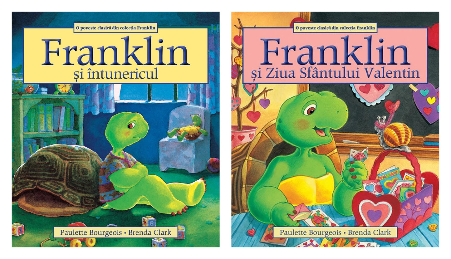 Franklin si intunericul + Franklin și Ziua Sfântului Valentin