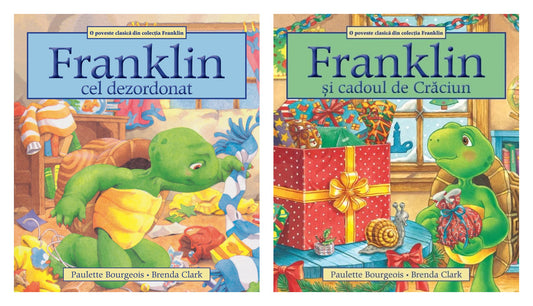 Franklin cel dezordonat + Franklin și cadoul de Crăciun