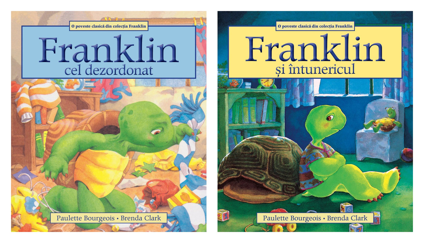 Franklin cel dezordonat + Franklin si intunericul