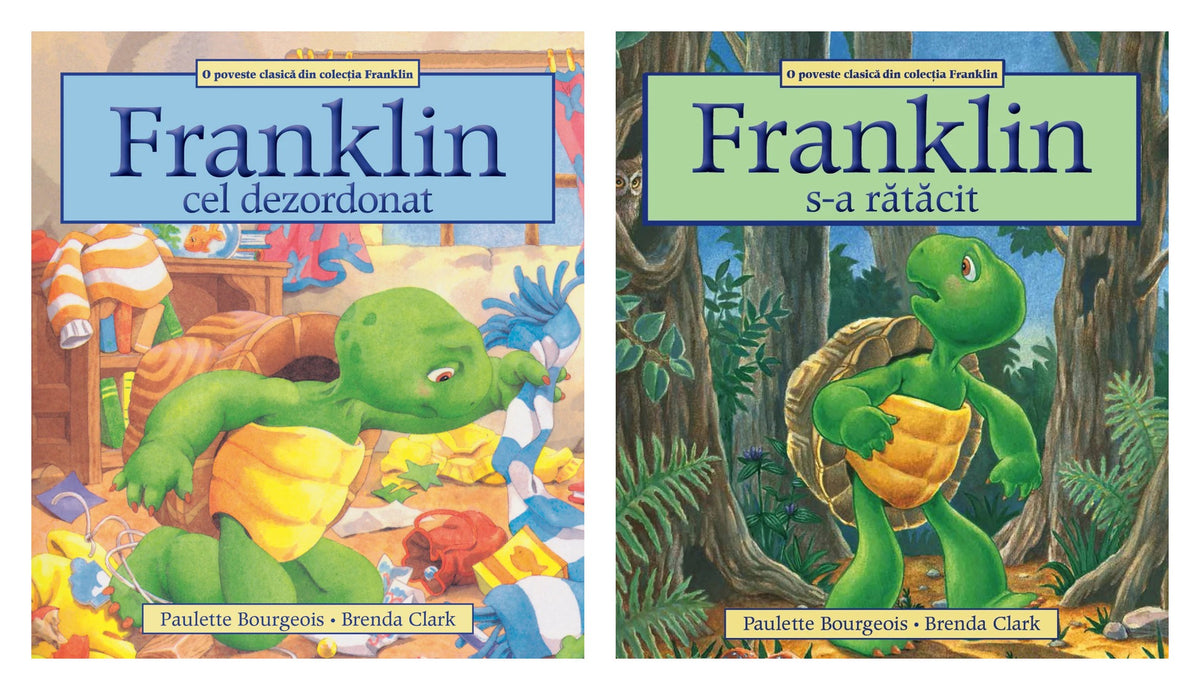 Pachet: Franklin cel dezordonat + Franklin s-a ratacit