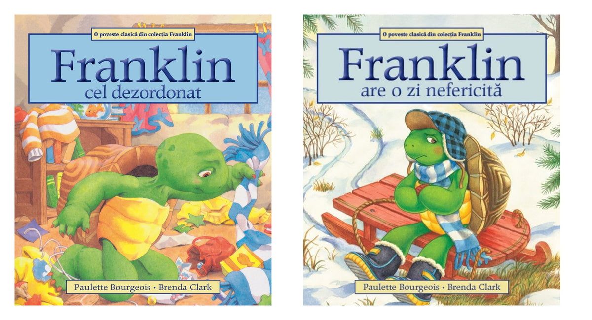Franklin cel dezordonat + Franklin are o zi nefericita