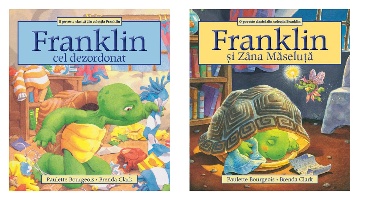 Franklin cel dezordonat + Franklin și Zâna Măseluță