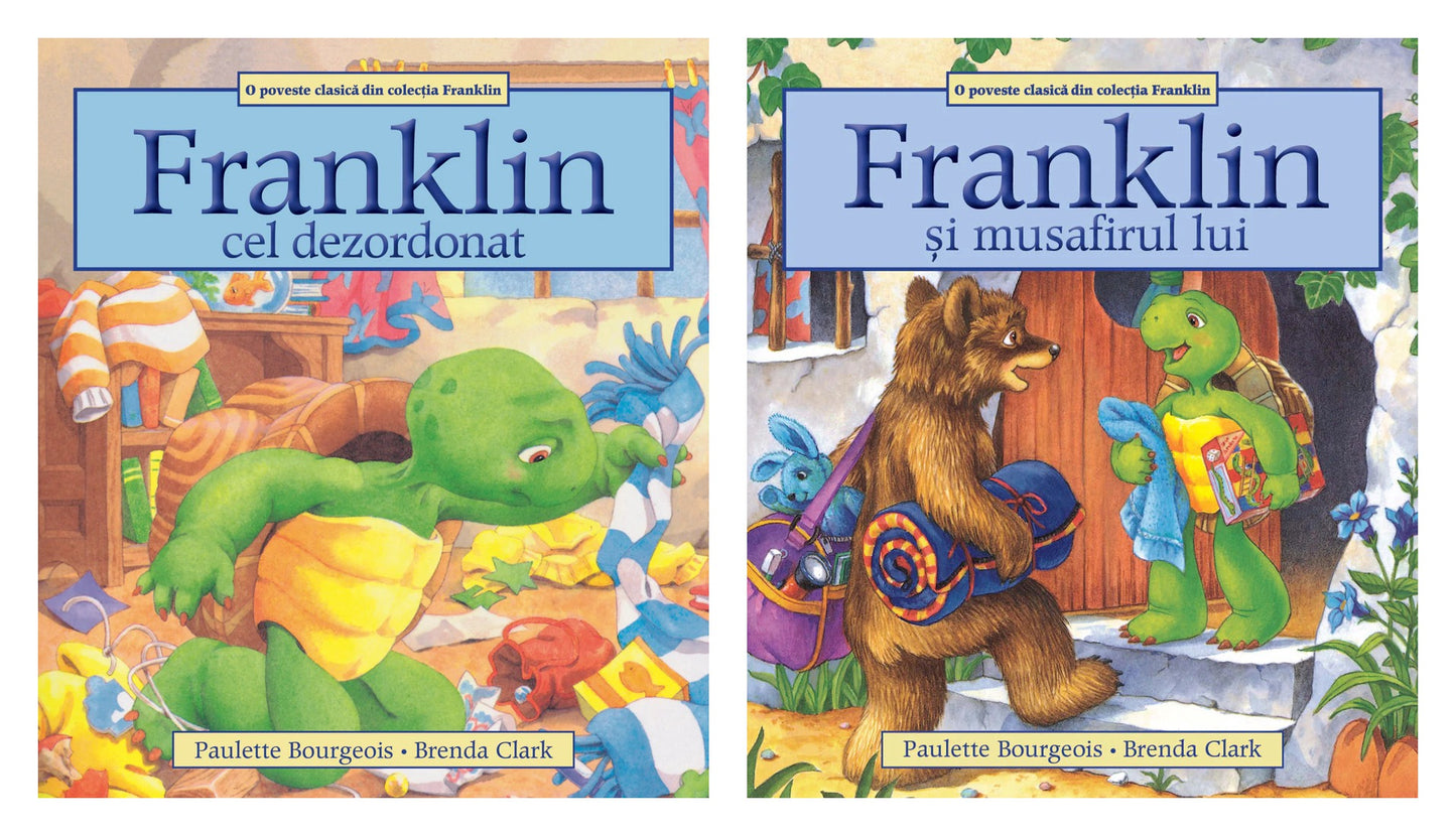 Franklin cel dezordonat + Franklin și musafirul lui