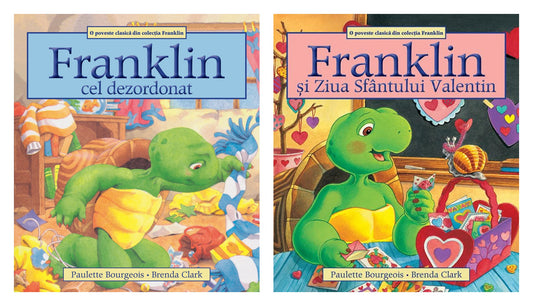 Franklin cel dezordonat + Franklin și Ziua Sfântului Valentin