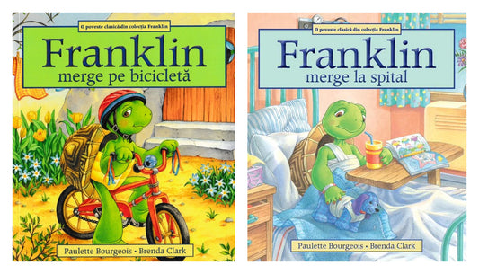 Franklin merge pe bicicleta - Paulette Bourgeois + Franklin merge la spital