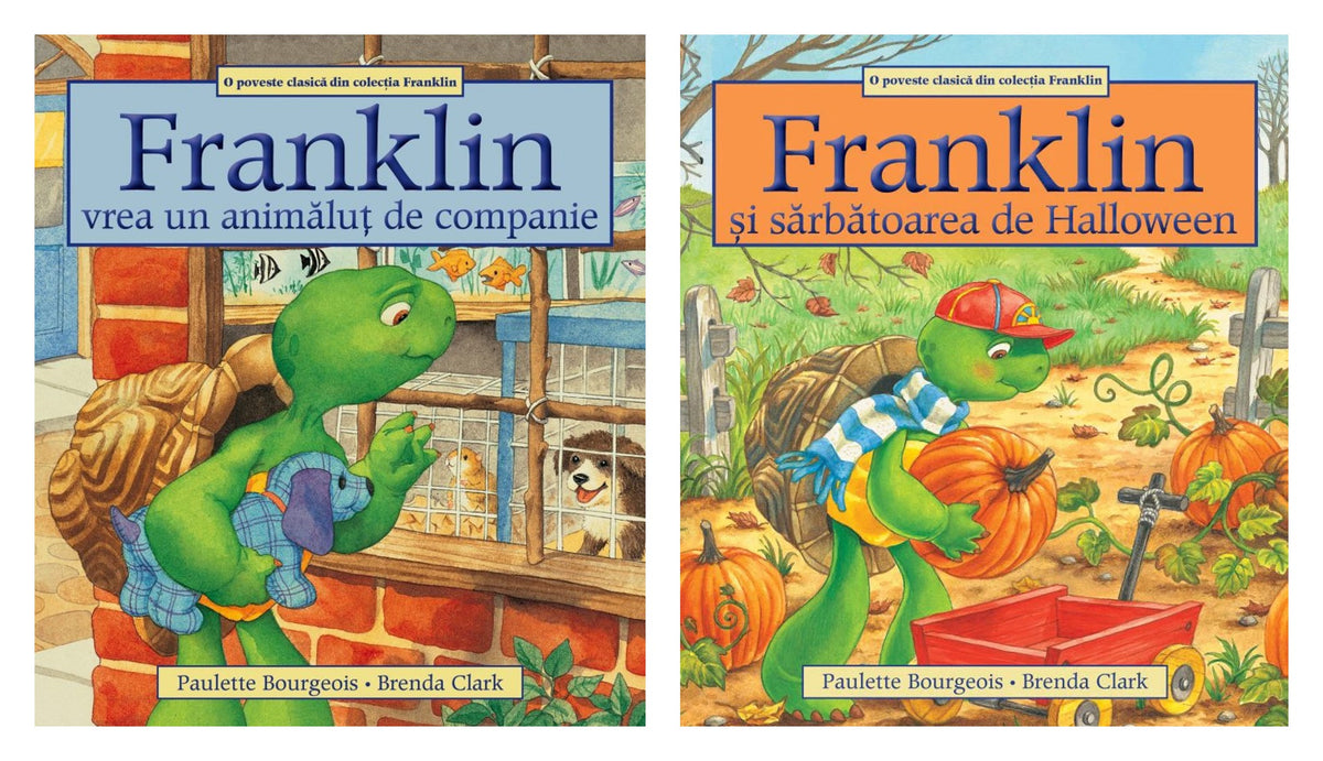 Franklin vrea un animăluț de companie + Franklin si sarbatoarea de Halloween