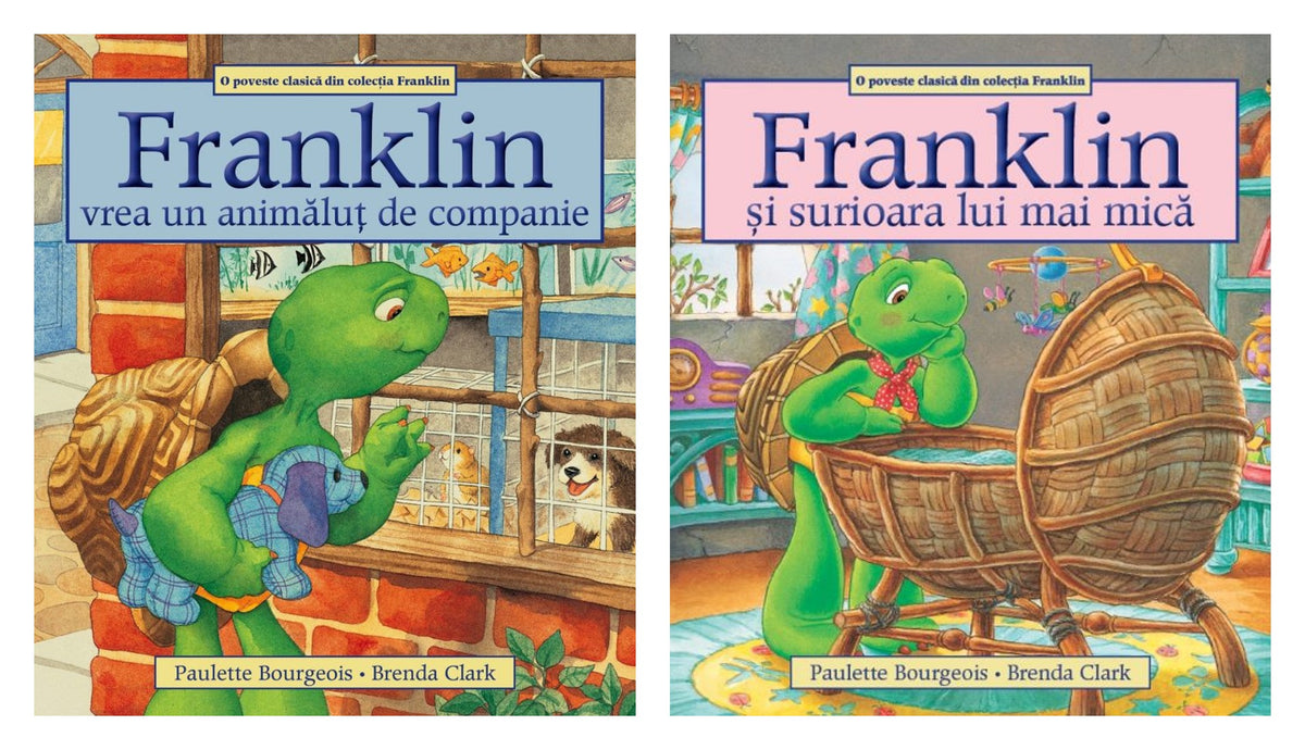 Franklin vrea un animăluț de companie + Franklin și surioara lui mai mică
