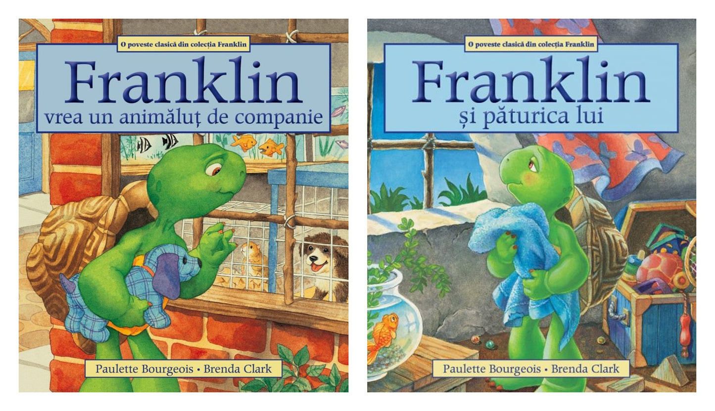 Franklin vrea un animăluț de companie + Franklin și păturica lui