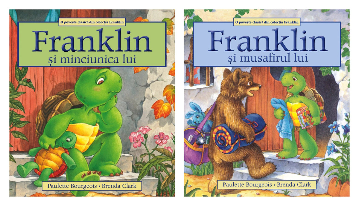 Franklin si minciunica lui + Franklin și musafirul lui