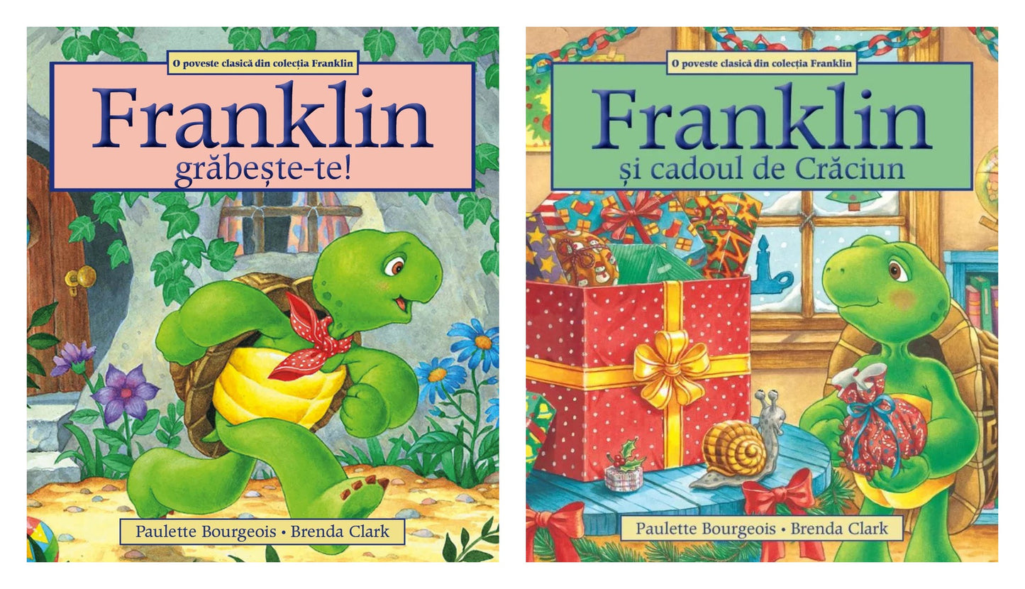 Franklin, grabeste-te! - Paulette Bourgeois, Brenda Clark + Franklin și cadoul de Crăciun