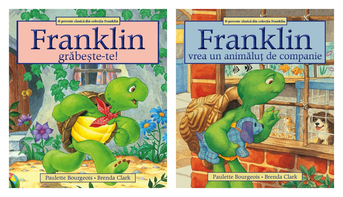 Franklin, grabeste-te! - Paulette Bourgeois, Brenda Clark + Franklin vrea un animăluț de companie