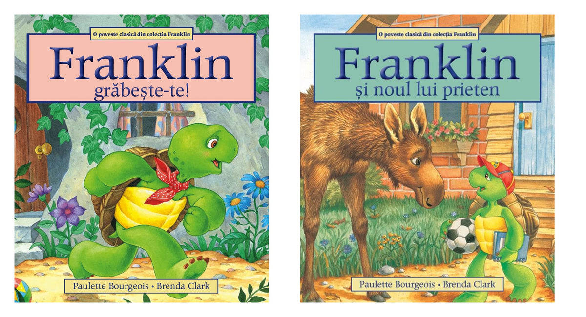 Franklin, grabeste-te! - Paulette Bourgeois, Brenda Clark + Franklin și noul lui prieten