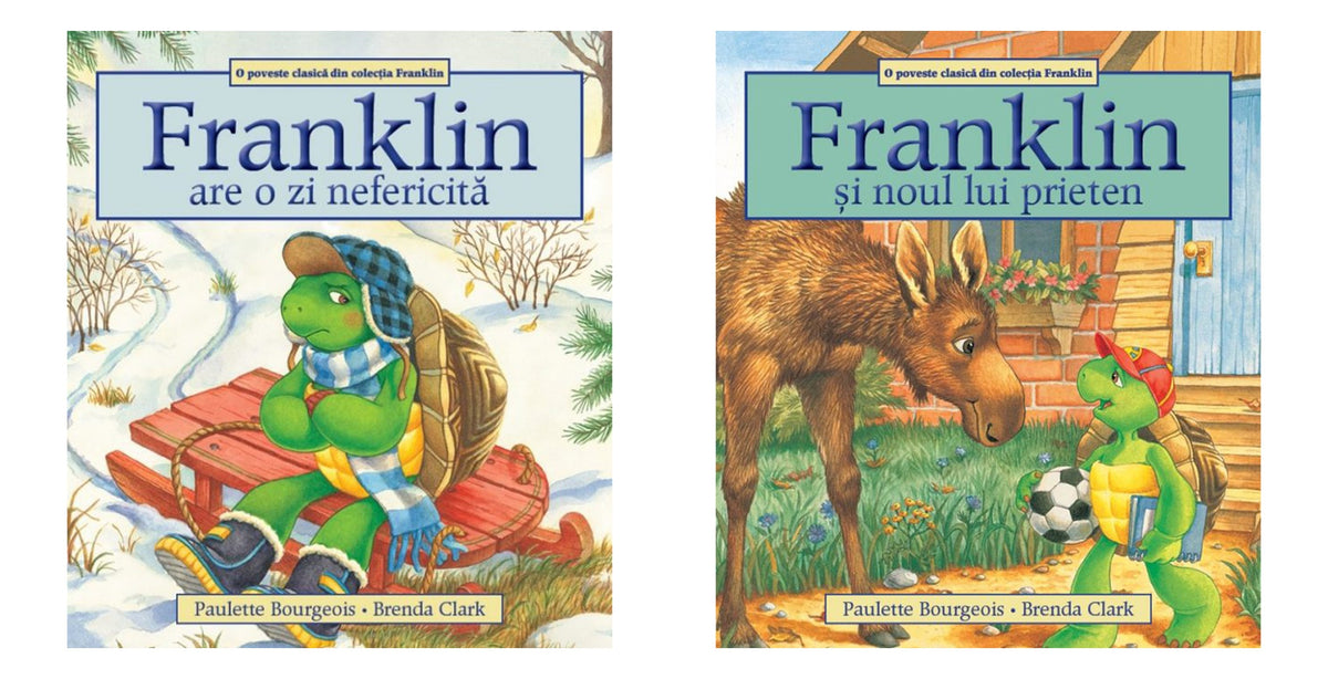 Pachet: Franklin are o zi nefericita + Franklin și noul lui prieten