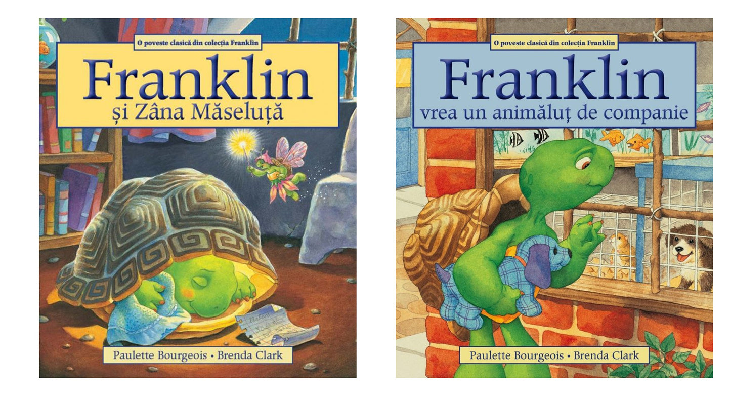 Franklin și Zâna Măseluță + Franklin vrea un animăluț de companie