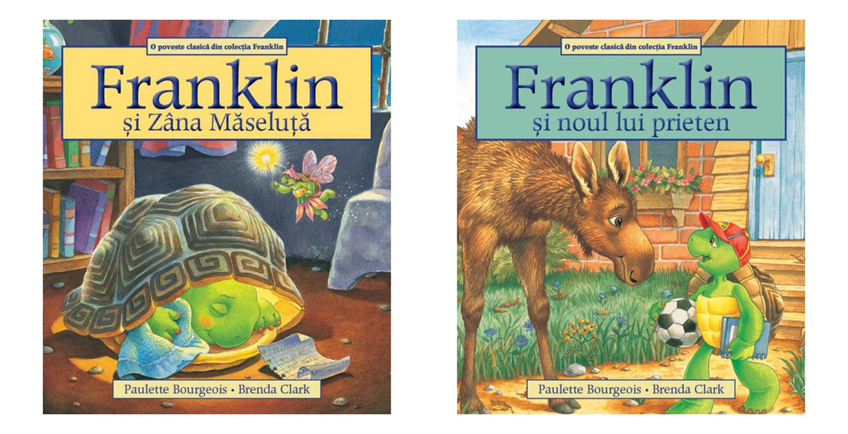 Franklin și Zâna Măseluță + Franklin și noul lui prieten