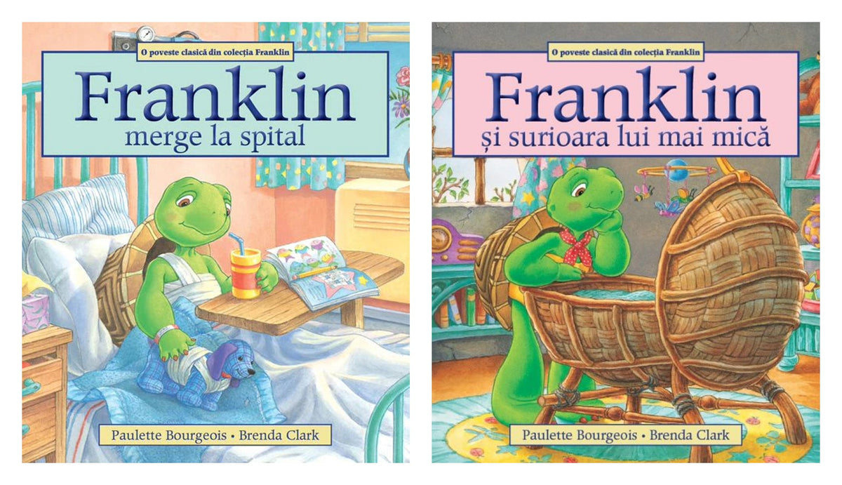 Franklin merge la spital + Franklin și surioara lui mai mică