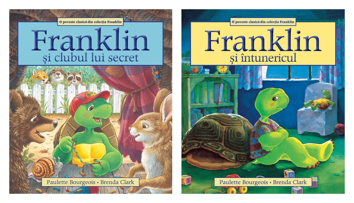 Pachet: Franklin și clubul lui secret + Franklin si intunericul