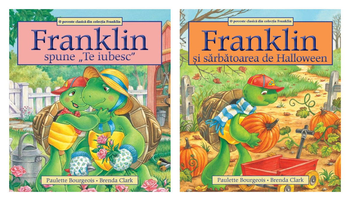 Pachet: Franklin spune „Te iubesc” + Franklin si sarbatoarea de Halloween